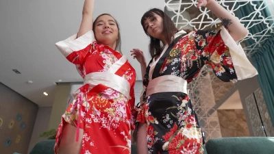 Cover for 'Asian Party ! Two Monster Cocks Fucked Asian Girls In Anal'