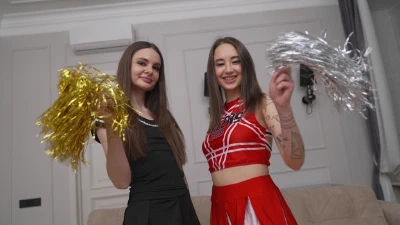 Cover for 'Skinny Bitch And Asian Babe ! Hot Group DP Party'