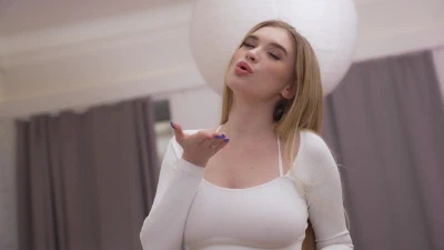 Cover for '19Yo Babe With BIG Natural Tits ! First Monster Cock In ANAL'