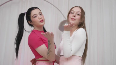 Cover for 'Two Teen Dolls - Barbie And Sakura In Anal Group'